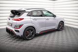 Maxton Design Side Skirts Diffusers V.1 + Flaps Hyundai Kona N MK2