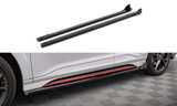 Maxton Design Side Skirts Diffusers V.1 + Flaps Hyundai Kona N MK2