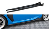 Maxton Design Side Skirts Diffusers V.1 + Flaps Toyota Gr86 MK1