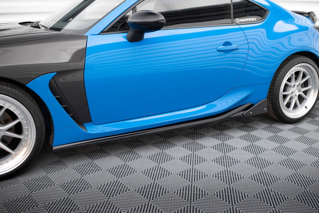 Maxton Design Side Skirts Diffusers V.1 + Flaps Toyota Gr86 MK1