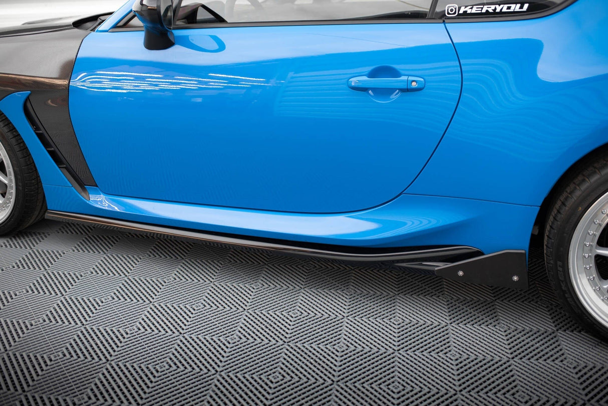 Maxton Design Side Skirts Diffusers V.1 + Flaps Toyota Gr86 MK1