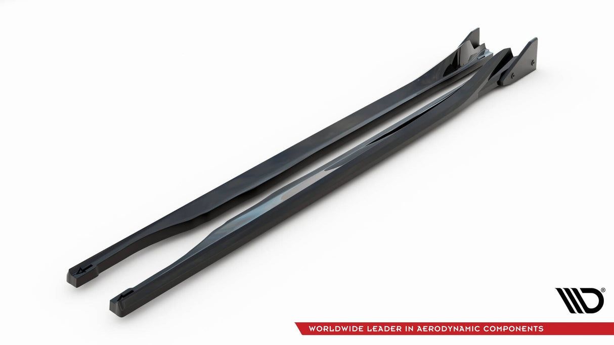 Maxton Design Side Skirts Diffusers V.1 + Flaps Toyota Gr86 MK1