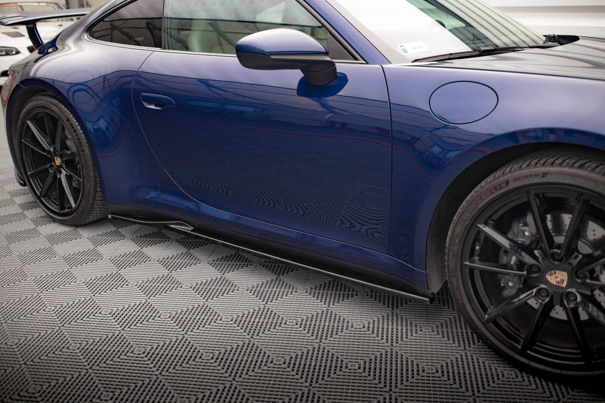 Maxton Design Side Skirts Diffusers V.1 Porsche 911 Carrera Aero 992 / Carrera GTS 992