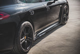 Maxton Design Side Skirts Diffusers V.1 Porsche Panamera Turbo 970 Facelift