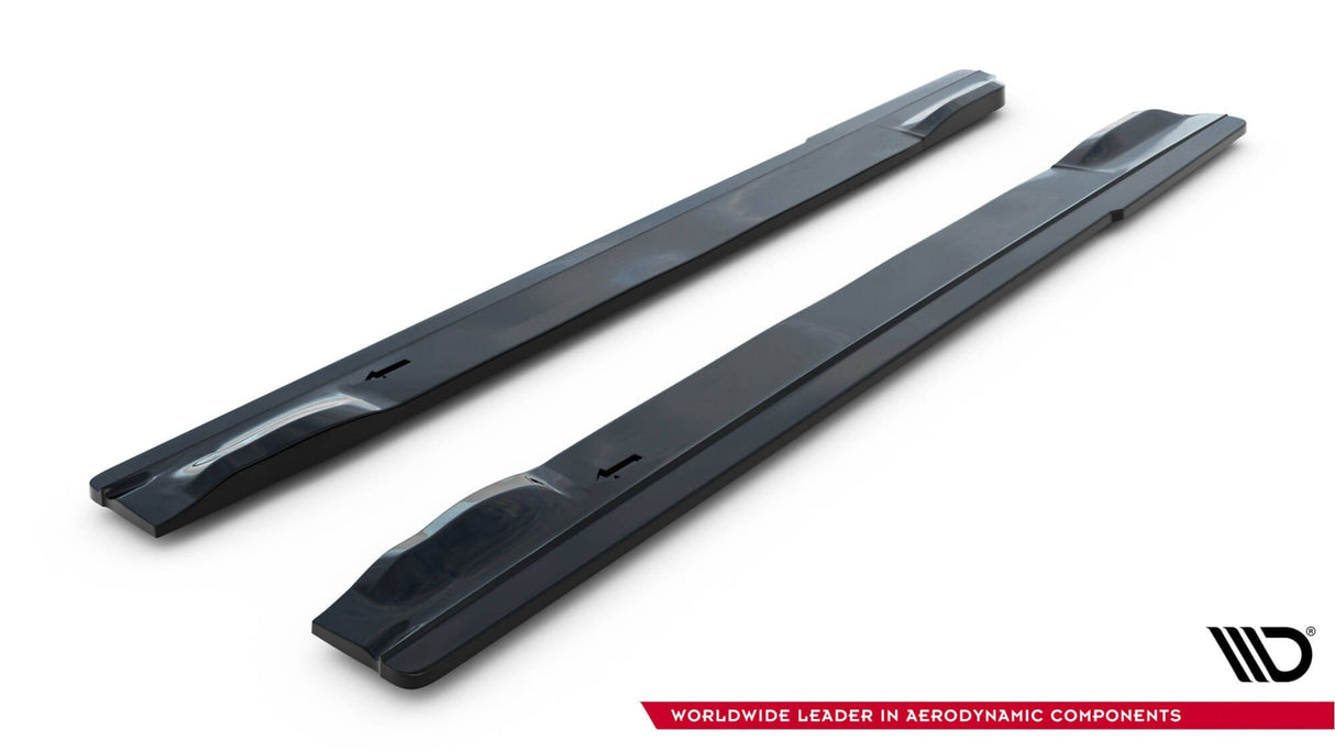 Maxton Design Side Skirts Diffusers Subaru Impreza WRX STI 2009-2011