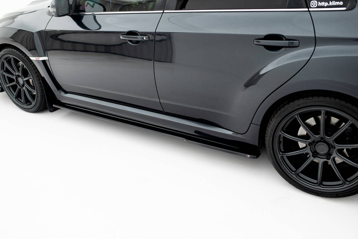 Maxton Design Side Skirts Diffusers Subaru Impreza WRX STI 2009-2011