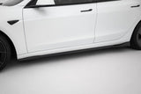 Maxton Design Side Skirts Diffusers V.1 Tesla Model 3 Project Highland (Facelift)