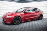 Maxton Design Side Skirts Diffusers V.1 Tesla Model 3 Project Highland (Facelift)
