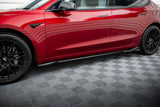 Maxton Design Side Skirts Diffusers V.1 Tesla Model 3 Project Highland (Facelift)