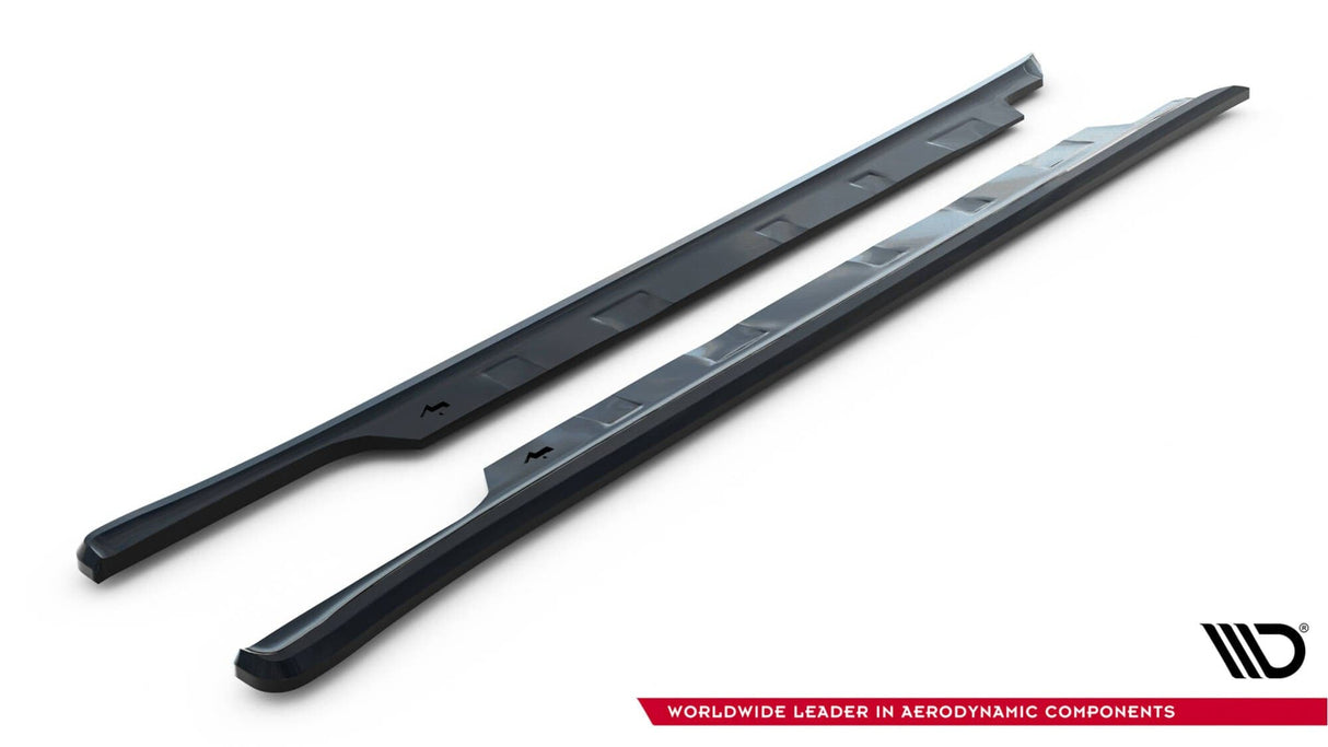 Maxton Design Side Skirts Diffusers V.1 Tesla Model S Plaid MK1 Facelift
