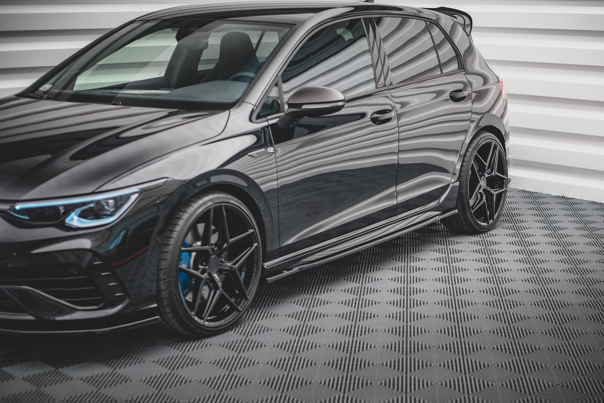 Maxton Design Side Skirts Diffusers V.1 - VW Golf R Mk8