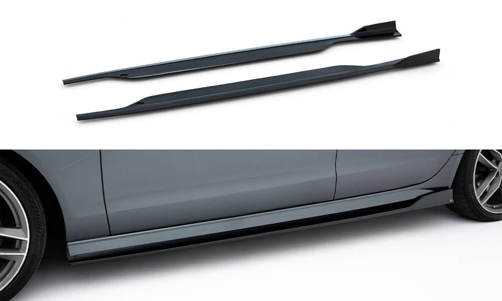 Maxton Design Side Skirts Diffusers V.2 Audi A6 / A6 C7 S-Line / S6 C7 Facelift