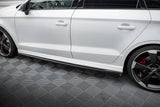Maxton Design Side Skirts Diffusers V.2 Audi RS3 Sedan 8V Facelift