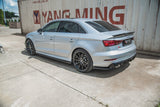 Maxton Design Side Skirts Diffusers V.2 Audi S3 / A3 S-Line Sedan 8V Facelift