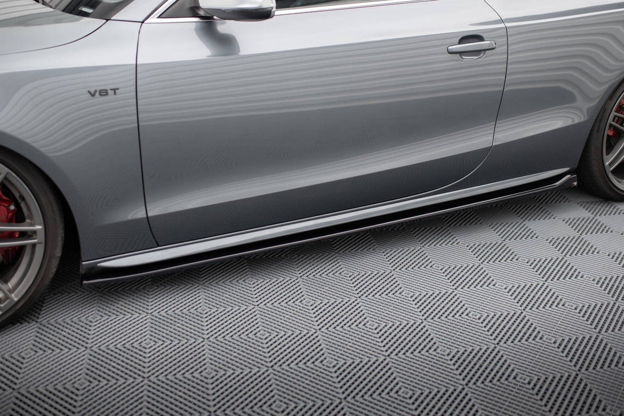 Maxton Design Side Skirts Diffusers V.2 Audi S5 / A5 S-Line Coupe 8T