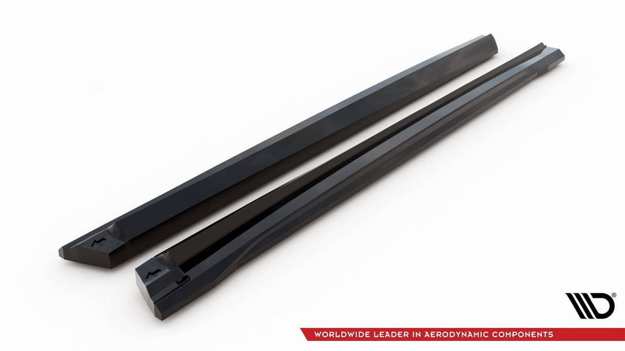 Maxton Design Side Skirts Diffusers V.2 Audi SQ8 / Q8 S-Line Mk1