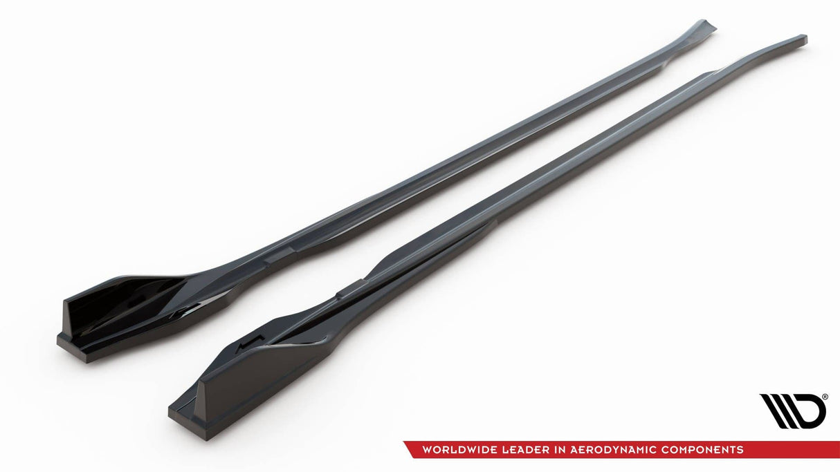 Maxton Design Side Skirts Diffusers V.2 Audi E-Tron GT / Rs GT Mk1