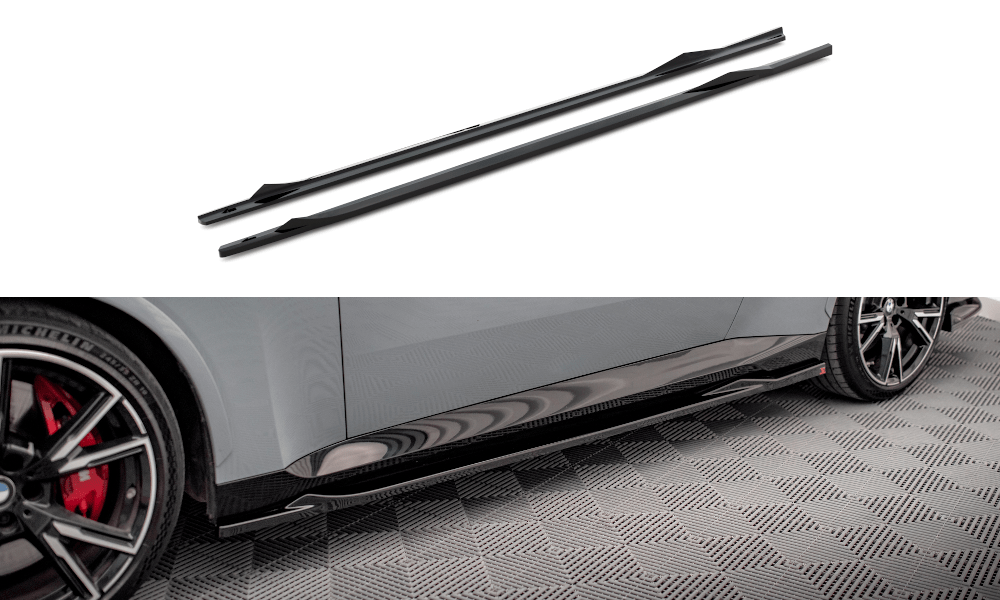 Maxton Design Side Skirts Diffusers V.2 BMW 2 Coupe M-Pack / M240I G42