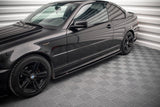 Maxton Design Side Skirts Diffusers V.2 BMW 3 Coupe M-Pack E46