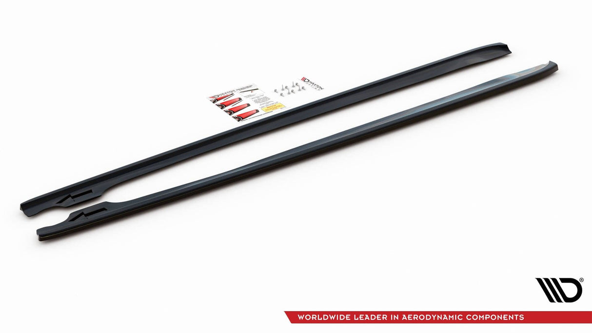 Maxton Design Side Skirts Diffusers V.2 BMW 3 Coupe M-Pack E46