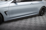 Maxton Design Side Skirts Diffusers V.2 BMW 4 Coupe M-Pack F32