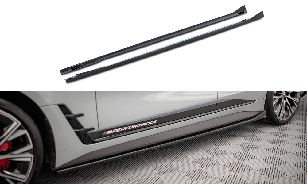 Maxton Design Side Skirts Diffusers V.2 BMW 4 Gran Coupe M-Pack G26
