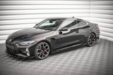 Maxton Design Side Skirts Diffusers V.2 BMW 4 M-Package G22