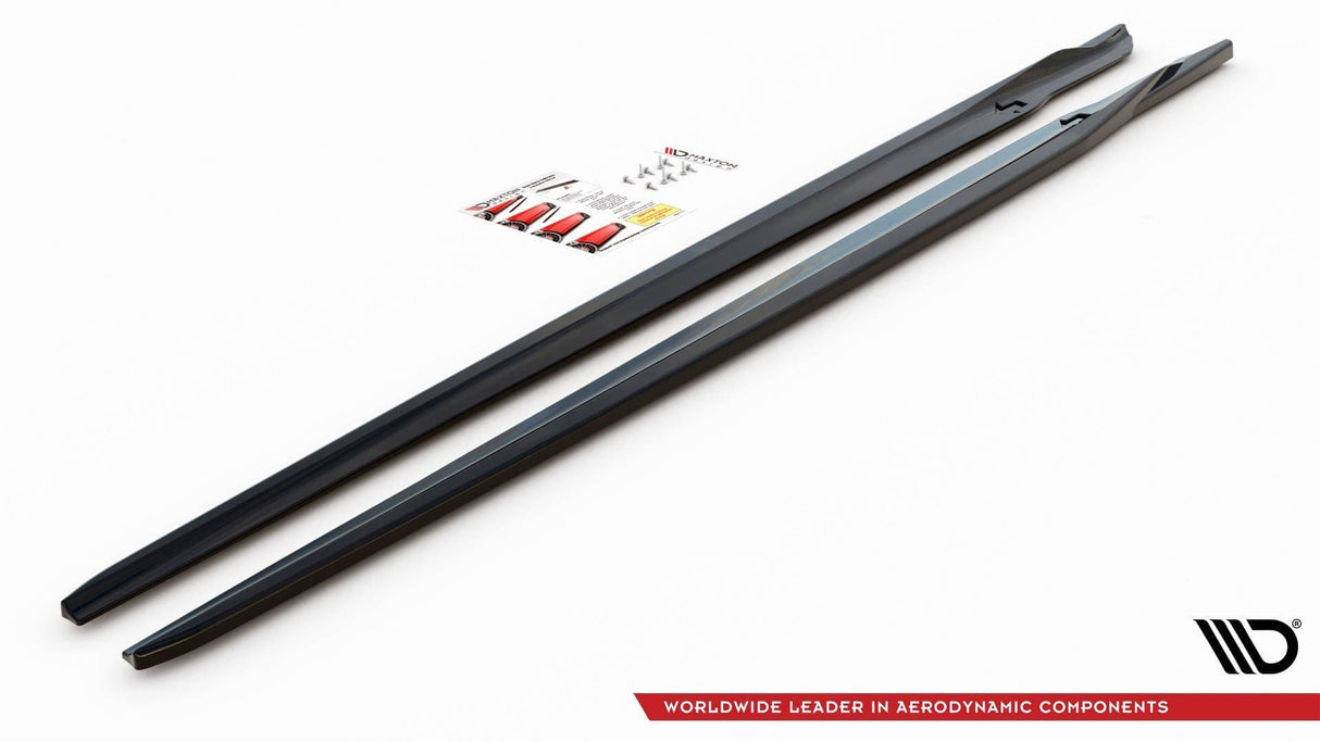 Maxton Design Side Skirts Diffusers V.2 BMW M8 Gran Coupe F93