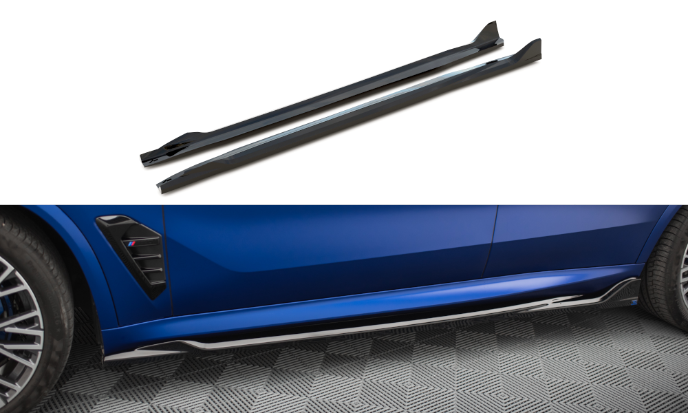 Maxton Design Side Skirts Diffusers V.2 - BMW X5 M-Pack G05 (Facelift)