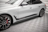 Maxton Design Side Skirts Diffusers V.2 BMW I4 M-Pack G26