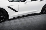 Maxton Design Side Skirts Diffusers V.2 - Chevrolet Corvette C7