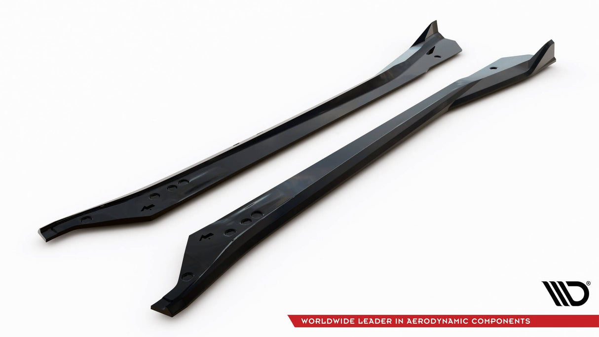 Maxton Design Side Skirts Diffusers V.2 - Chevrolet Corvette C7