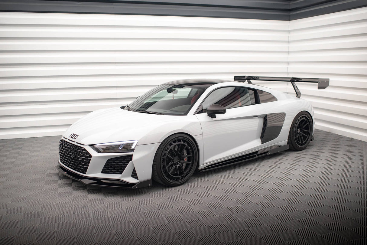 Maxton Design Side Skirts Diffusers V.2+ Flaps Audi R8 Mk2 Facelift