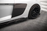 Maxton Design Side Skirts Diffusers V.2+ Flaps Audi R8 Mk2 Facelift