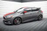 Maxton Design Side Skirts Diffusers V.2 Ford Focus St MK3 / MK3 Fl