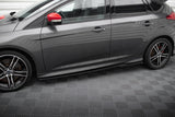 Maxton Design Side Skirts Diffusers V.2 Ford Focus St MK3 / MK3 Fl
