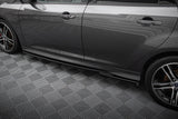 Maxton Design Side Skirts Diffusers V.2 Ford Focus St MK3 / MK3 Fl