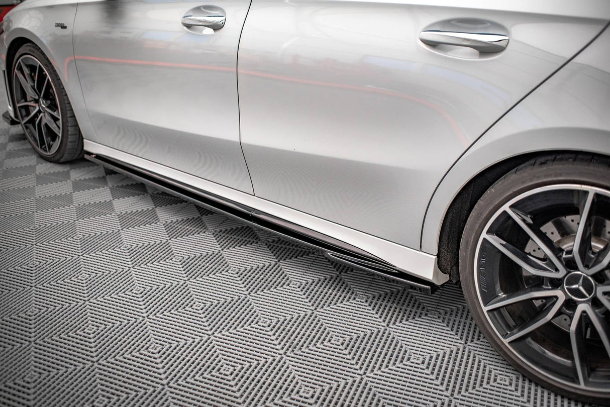 Maxton Design Side Skirts Diffusers V.2 Mercedes A35 AMG / AMG-Line W177