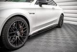 Maxton Design Side Skirts Diffusers V.2 Mercedes-AMG C 63AMG Coupe C205 Facelift