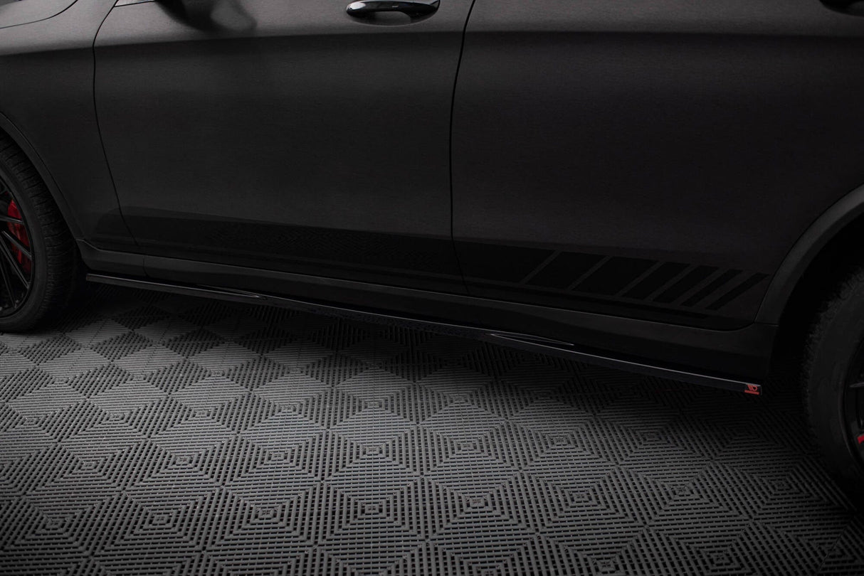 Maxton Design Side Skirts Diffusers V.2 Mercedes-Benz GLC Coupe AMG-Line C253