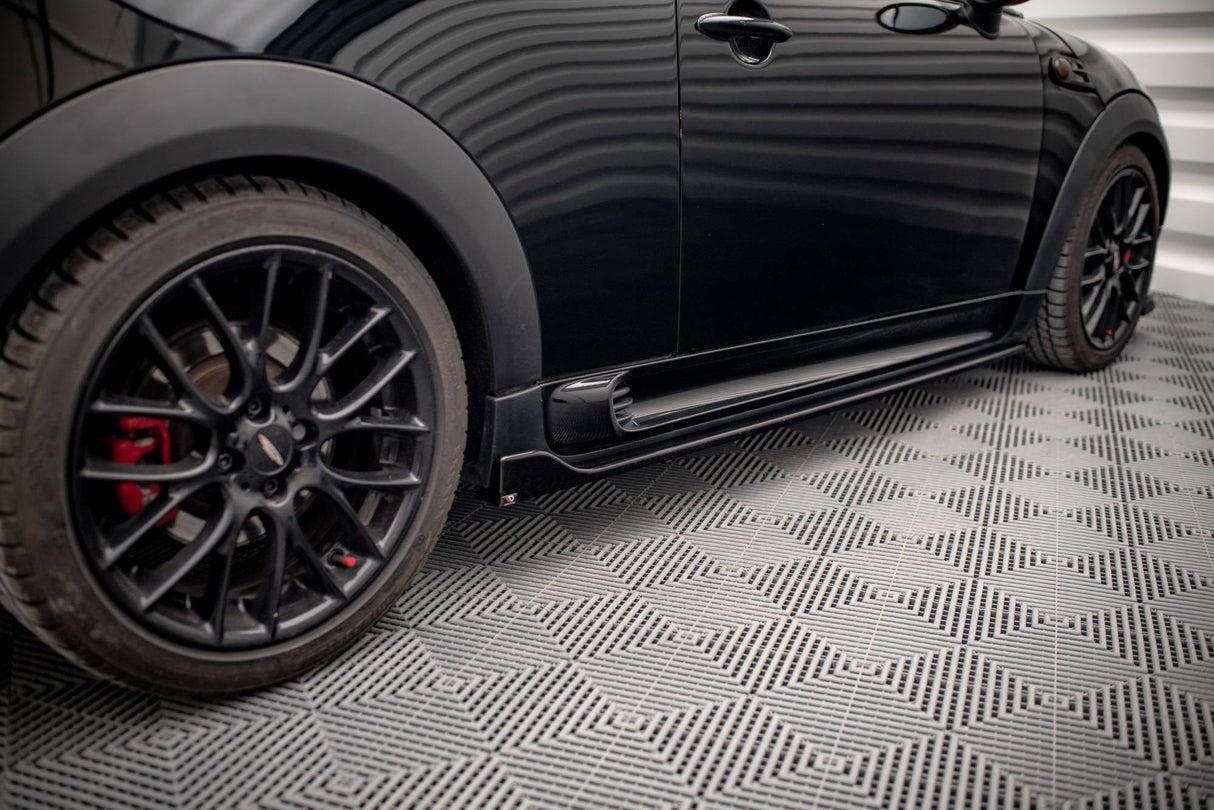 Maxton Design Side Skirts Diffusers V.2 MINI Cooper John Cooper Works R56