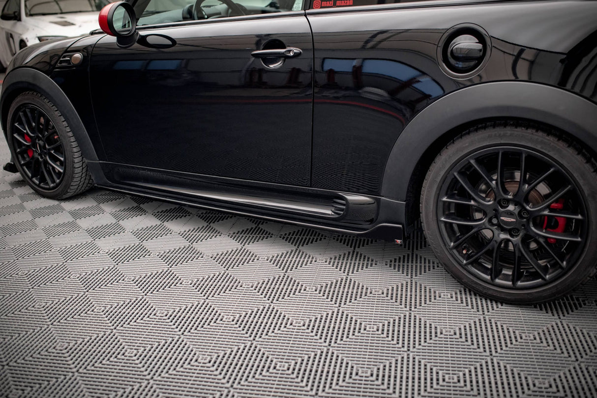 Maxton Design Side Skirts Diffusers V.2 MINI Cooper John Cooper Works R56