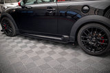 Maxton Design Side Skirts Diffusers V.2 MINI Cooper John Cooper Works R56