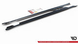 Maxton Design Side Skirts Diffusers V.2 Porsche Panamera Turbo 970 Facelift