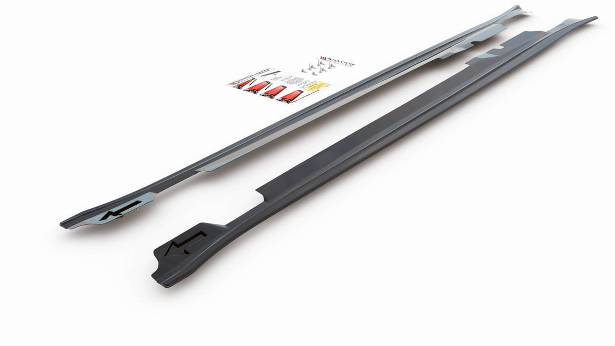 Maxton Design Side Skirts Diffusers V.2 Porsche Panamera Turbo 970 Facelift