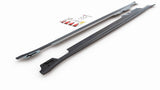 Maxton Design Side Skirts Diffusers V.2 Porsche Panamera Turbo 970 Facelift
