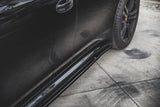 Maxton Design Side Skirts Diffusers V.2 Porsche Panamera Turbo 970 Facelift