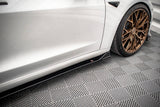 Maxton Design Side Skirts Diffusers V.2 Tesla Model 3