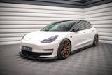 Maxton Design Side Skirts Diffusers V.2 Tesla Model 3