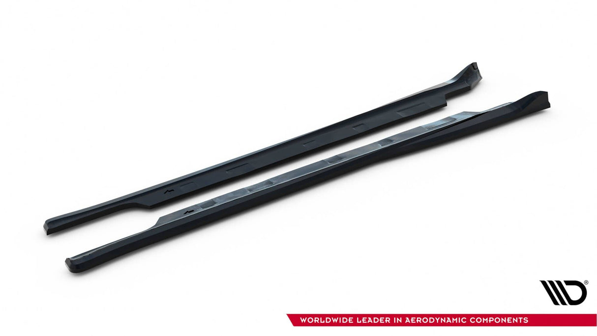 Maxton Design Side Skirts Diffusers V.2 Tesla Model S Plaid MK1 Facelift
